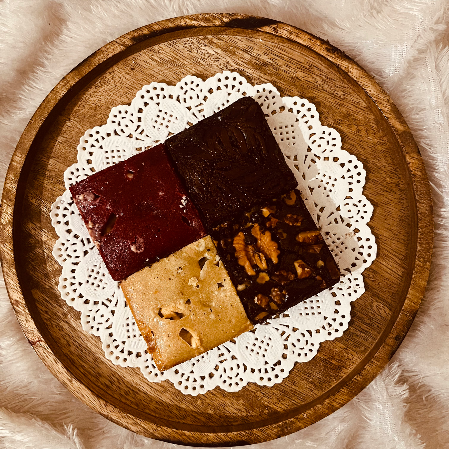 Velvet Gold & Nutty Swirl – Fudgy 4-Pack