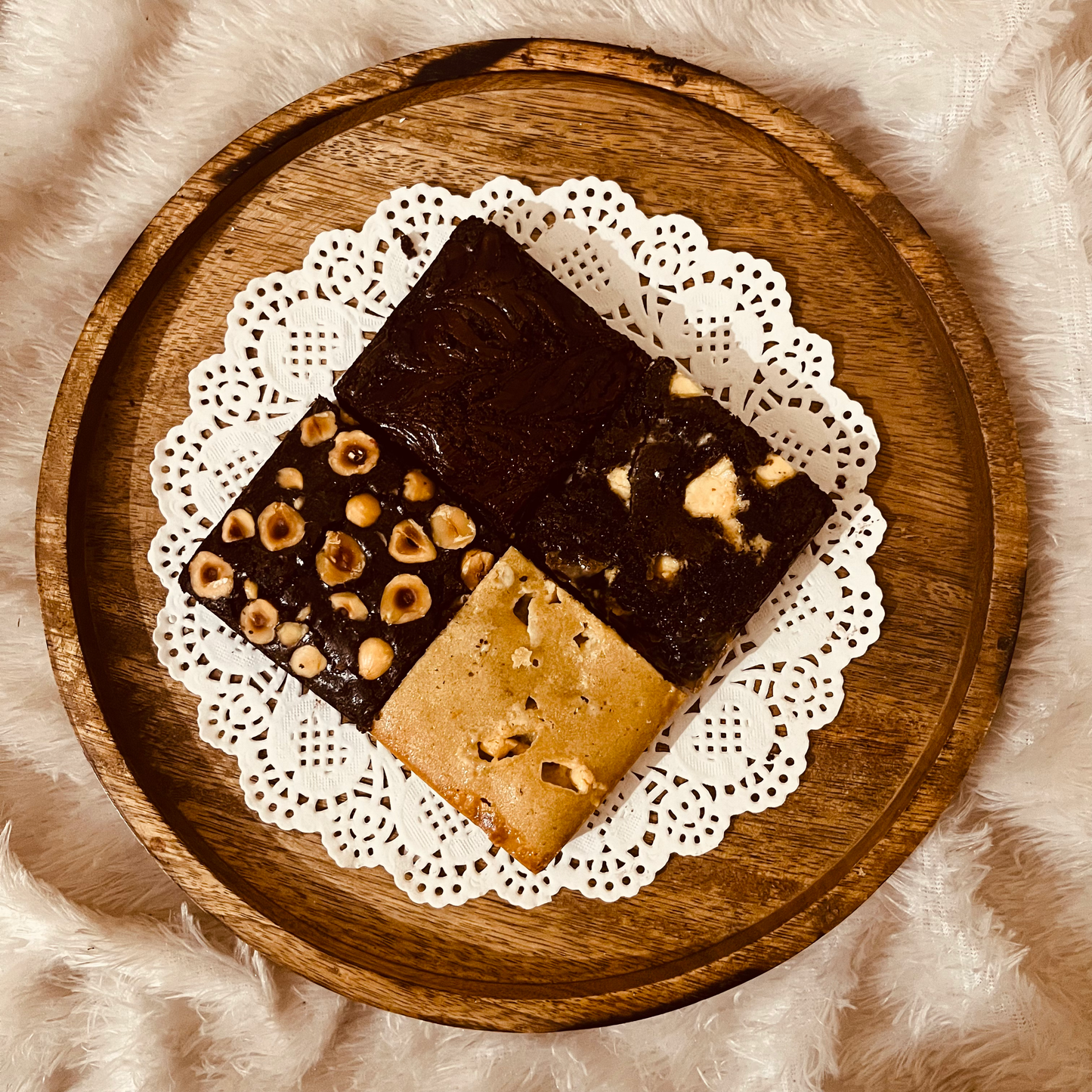 Golden Hazelnut Bliss – Fudgy 4-Pack