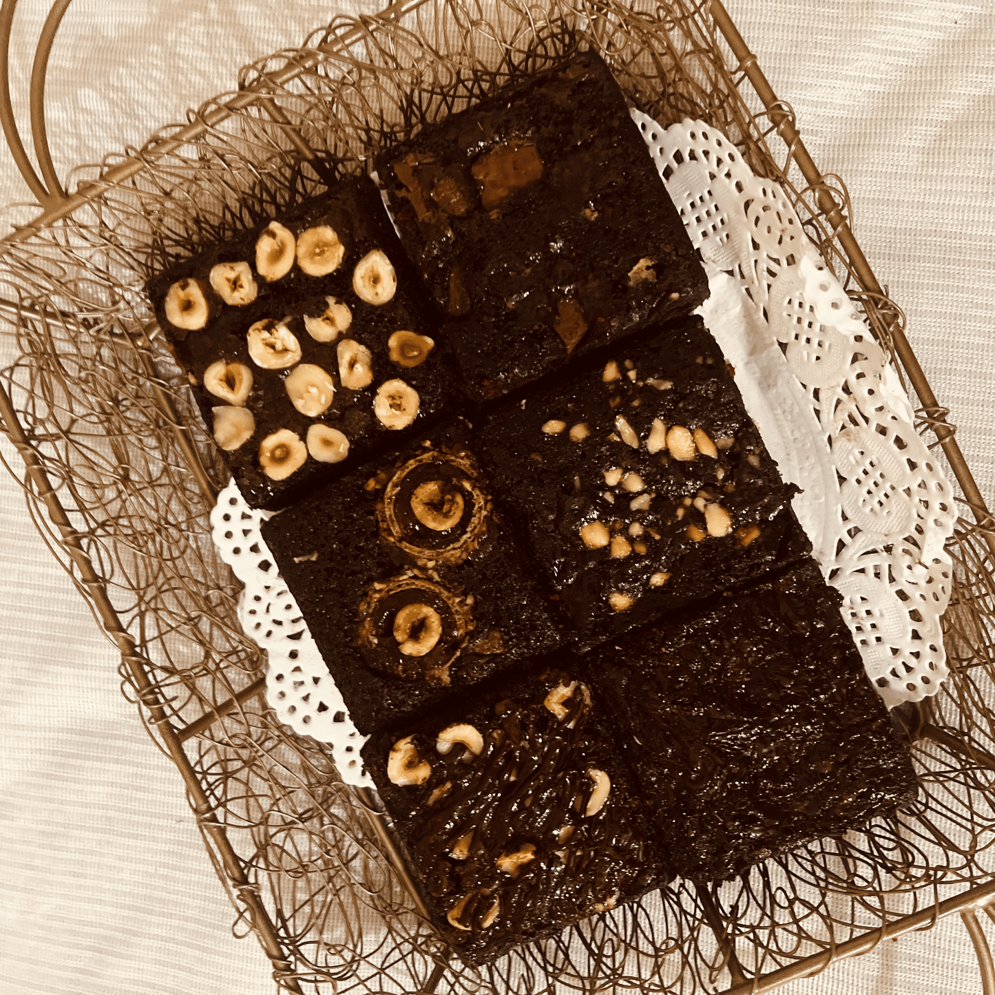 Hazelnut Heaven – 6-Piece Fudgy Assortment