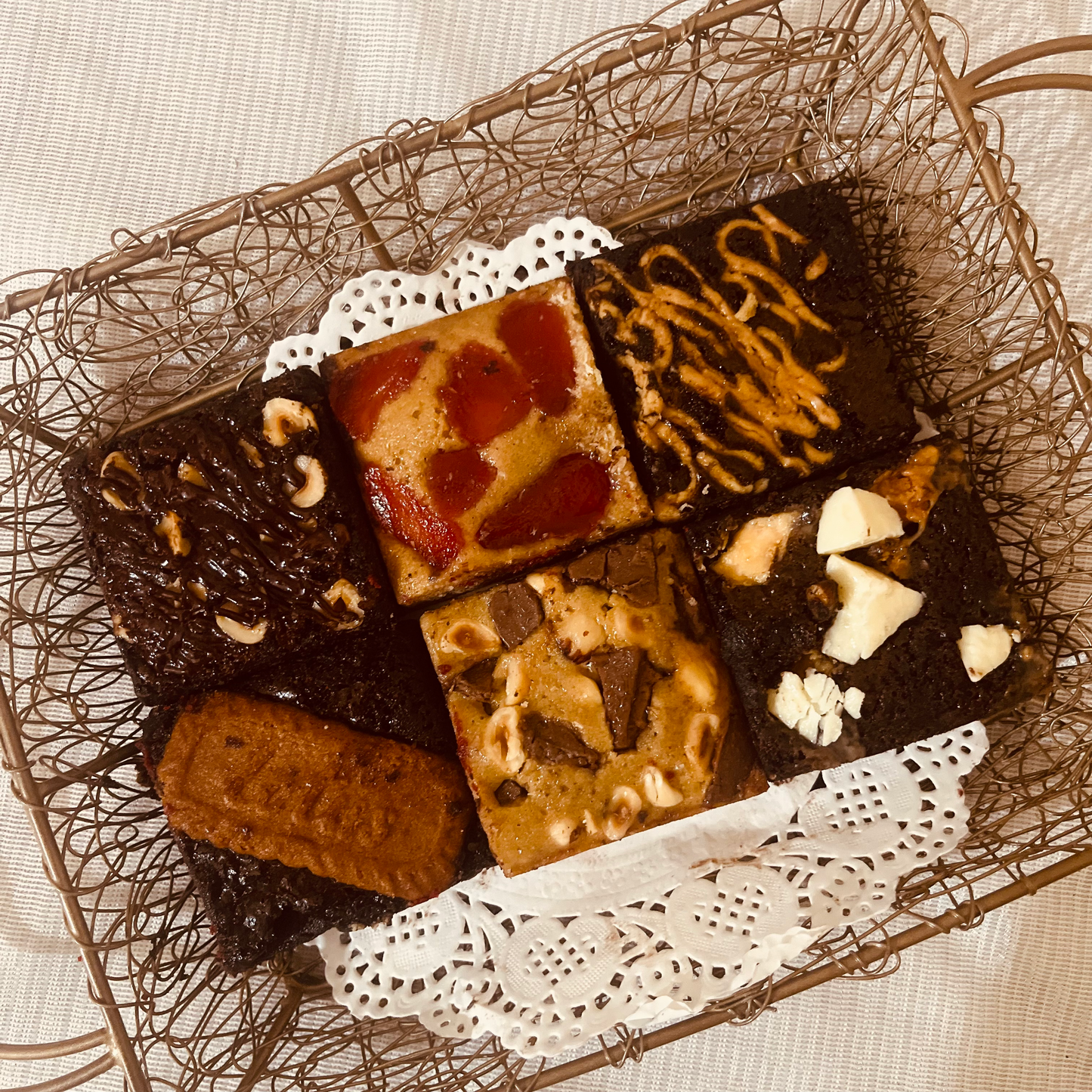 Nutty & Nice – 6-Piece Fudgy Assortment
