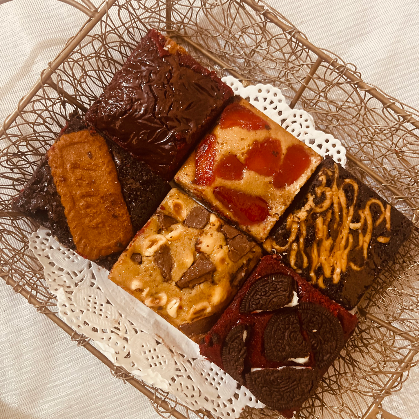 Velvet & Swirl – 6-Piece Fudgy Assortment