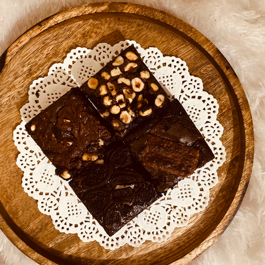 Hazelnut Crunch Delight – Fudgy 4-Pack